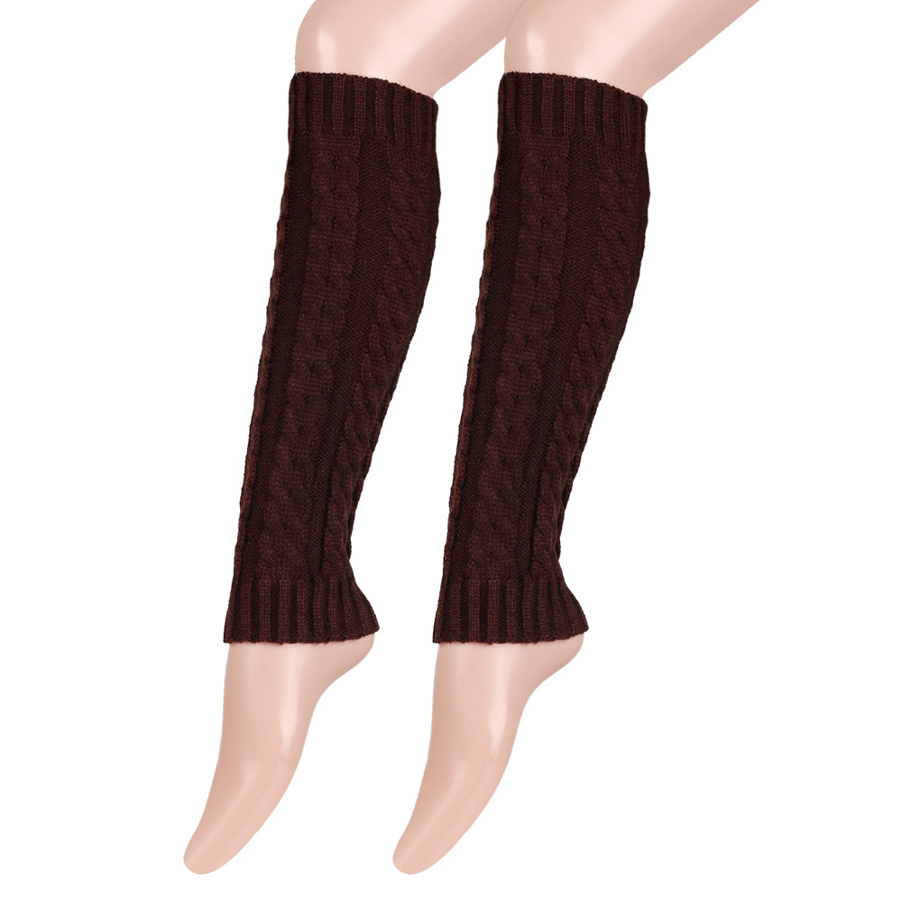 Knit Leg Warmers Warm Boot Socks for Women Cozy Leggings Knee High Thermal Socks
